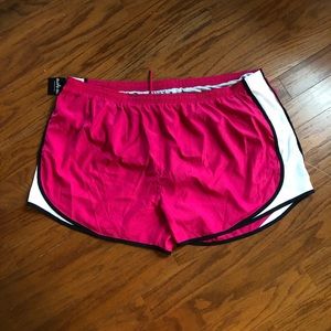 NWT Plus Size Active Running Shorts